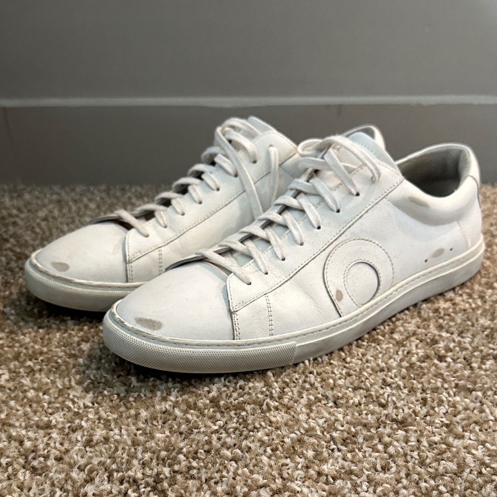 Oliver Cabell White Leather Sneakers